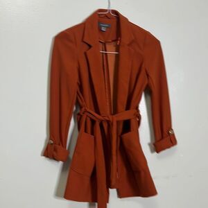 PRIMARK OPEN CARDIGAN BLAZER TIE FRONT‎ SIZE 2